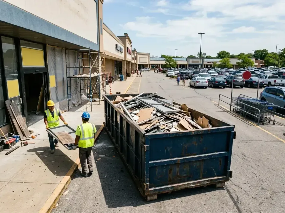 retail-store-renovation-debris-003 — frequently asked questions, Roll-off Dumpster Rentals in Eagle, ID